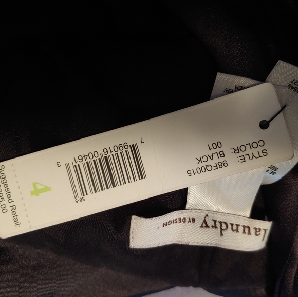 Laundry by Design Black Cocktail Dress, Size 4 - Picture 7 of 7